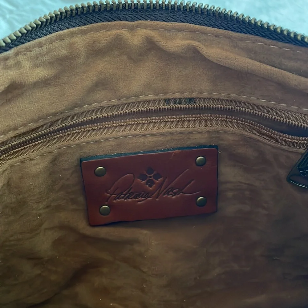 Patricia Nash Leather Wristlet